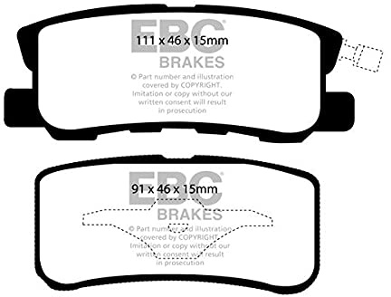 EBC Brakes DP61407 Greenstuff Bremsbeläge