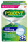 Polident Overnight Whitening Antibacterial Denture Cleanser Effervescent Tablets, 120 count
