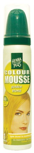 COLOUR MOUSSE GOLDEN BLOND, 75 ml