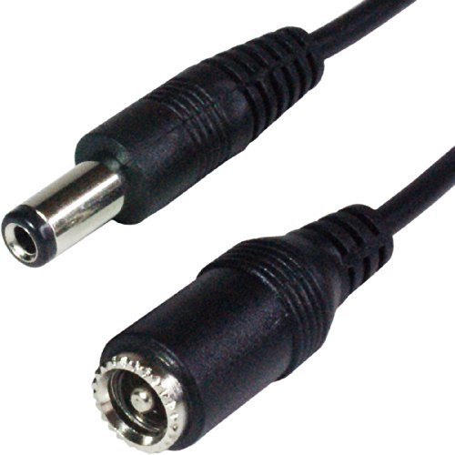 Loops 10m *5.5mm x 2.5mm* DC Power Extension Cable/Lead - CCTV Camera DVR - Plug to Socket