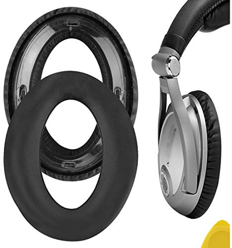 Geekria Replacement Ear Pads for Sennheiser PXC450, PXC350, PC350, HME95, HMEC250 Headphones Ear Cushions, Repair Parts (Black)