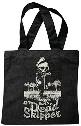 Tasche Umhängetasche BEACH BAR DEAD SKIPPER MATROSE KAPITÄN SEEFAHRT PFEIFE PIRAT ANKER SKULL PIRAT SEGELBOOT SEGELSCHIFF STEUERRAD TOTENKOPF SEERÄUBER SAILING COLLEKTION SKULL KREBS STEUERRAD PIRAT