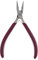 The Beadsmith Casual Comfort Chain Nose Pliers, 6 inches (152mm) with Polished Steel Head, PVC Comfort Grip Handle and Double-Leaf Spring, Tool for Jewelry Making