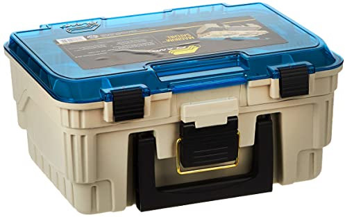 Plano 1349-00 Magnum 3449 - Cassetta per attrezzi a due livelli, colore: arenaria/blu, taglia unica
