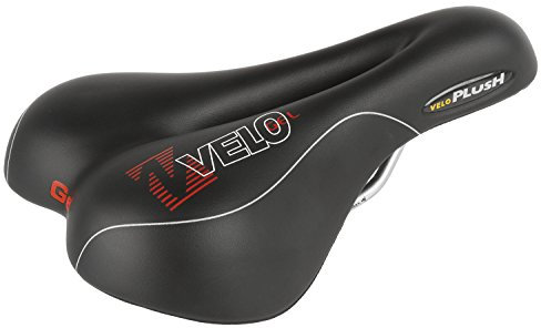 Velo Fahrradgriff Sattel, 177 mm, Schwarz