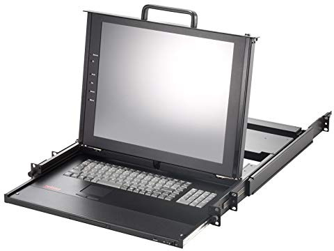 ROLINE 19-KVM-Konsole, 43 cm (17) TFT (16:9), DVI-I, USB+PS/2, D