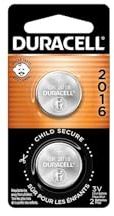 Duracell 2016, CR2016, 3V Pila Bottone Litio | 2 Piles