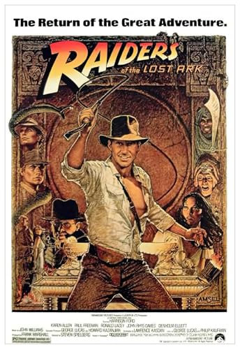 Indiana Jones - Jäger des Verlorenen Schatzes - Peitsche Poster