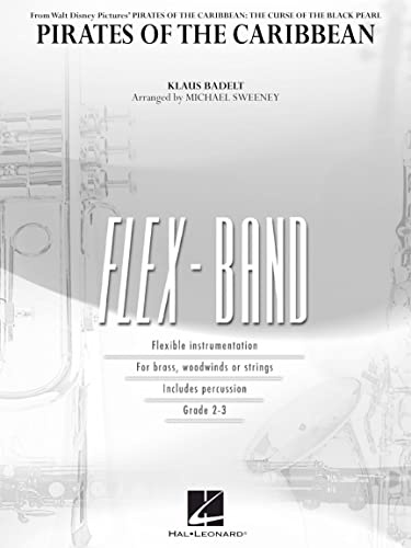 Hal Leonard Pirates of the Caribbean-FLEX-Band Series (Score & Parts)