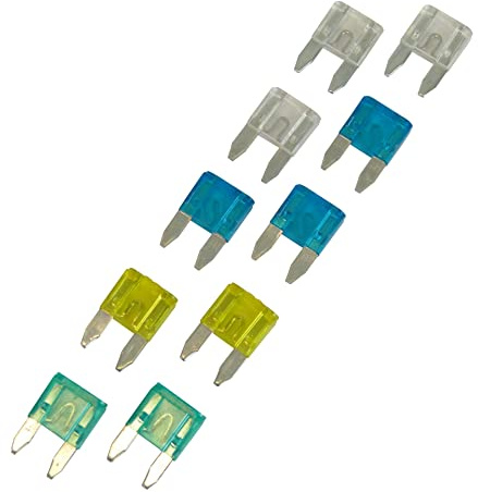 CARPOINT 1623908 Set Sicherungsset weiß Blau gelb grün