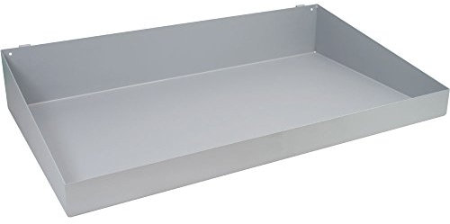 InLine 20110K Blechschütte für Aufstellwand 67 x 39 cm Silbergrau