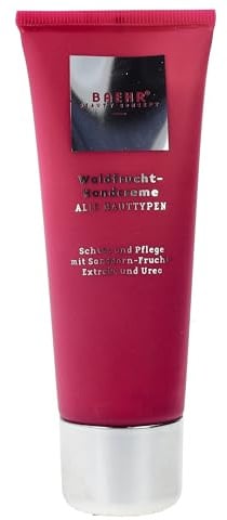 Baehr Handcreme Waldfrucht mit Sanddorn-Extrakt und Urea, Schutz und Pflege, 75 ml