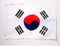 AZ FLAG - Flagge Südkorea - 45x30 cm Mit Kordel - Koreanische Fahne 30 x 45 Cm - Flaggen