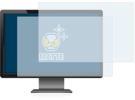 BROTECT 17.3 Entspiegelungs-Schutzfolie für Industrie-Monitore mit 17,3 Zoll (43.9 cm) [383 mm x 215 mm, 16:9] Matt, Anti-Fingerprint