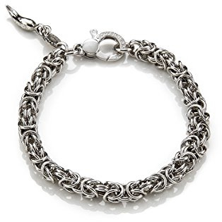 Bracciale Argento Mini Maglia Bizantina Giovanni Raspini
