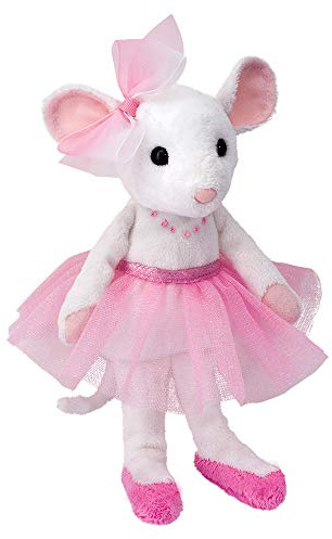 Douglas Petunia Ballerina Mouse Plush Stuffed Animal
