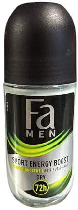 Fa Beauty Men Sport Energy Boost Antiperspirant Roll-On Antipersp, für Herren