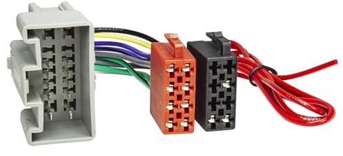 tomzz Audio 7015-004 Radio Adapter Kabel kompatibel mit Ford Fiesta Landrover Volvo C30 C70 S40 V50 XC90 auf 16pol ISO Norm