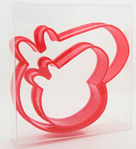 Pig Head Cookie Cutter Set of 2, Biscuit, Pastry, Fondant Clay Cutter