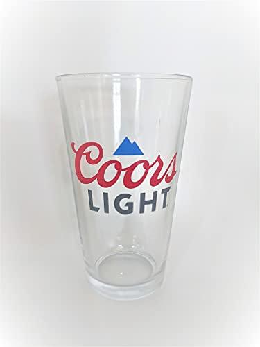 Coors Light Equity Style Beer Pint Glass