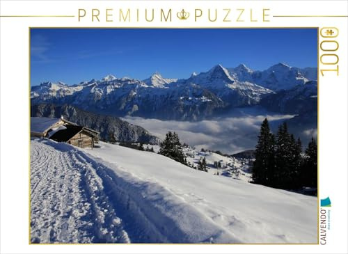 CALVENDO Puzzle Niederhorn, Beatenberg, Schweiz | 1000 Teile Lege-Größe 64 x 48 cm Foto-Puzzle für glückliche Stunden