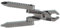 SWISS+TECH ST50022 Stainless Steel 6-in-1 Key Chain Multi Tool, Polished Finish (Single Pack)