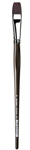 Da Vinci 7185 Series Acrylic Brush, Synthetic Fiber, Dark Brown, 34 x 2.2 x 30 cm