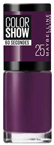 Maybelline New York Color Show Laca de Secado Rápido, 25 Plum It Up