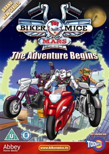Biker Mice From Mars - The Adventure Begins [DVD]