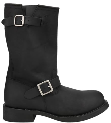 Dingo Boots Mens Rob Pull On Boots Mid Calf - Black - Size 12 D