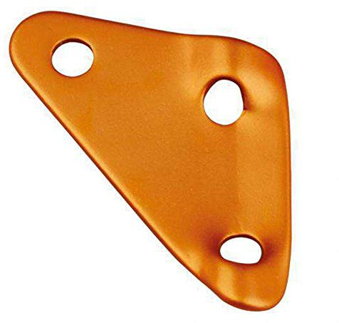 AceCamp Dreilochspanner, Zeltleinenspanner, Zeltzubehör, Alu-Spanner, Seilspanner, 10 Stück, Orange, 9117