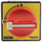 Schneider Electric Not-Aus/Hauptschalter, 22,5mm, 3-polig, 690V, 12A, abschließbar, rot/gelb, Artikelnummer VCDN12