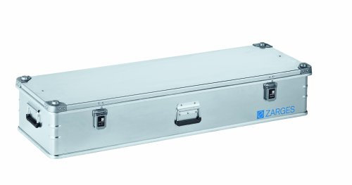 Zarges K470 Aluminiumkoffer, Aluminium, metallic silver, 51.9 x 14.5 x 8.7