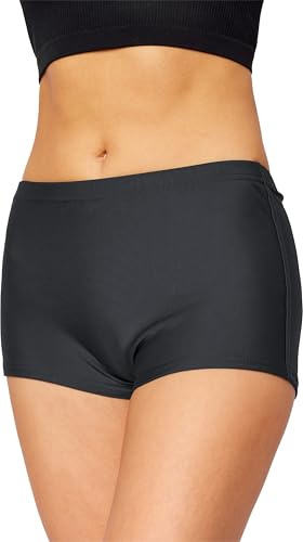 Merry Style Damen Badeshorts Bikini Shorts Bikinihose Badehose L23L1 | 80 % Polyamid und 20 % Elasthan, elastisch, UV-beständig, schnelltrocknend, für Schwimmen, Aquafitness, Strand und Pool