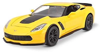 Maisto 31133 - Modellauto 1:24 Corvette Z06 15, gelb