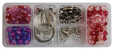 Vaessen Creative Schmuck-Organizer Aufbewahrungsbox Mehrfarbig One Size