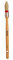 ProDec 15mm Trade Professional Pointed Pure Bristle Sash Brush Ideal for Precise Painting of Sash Windows, Architraves and Other Curved, Moulded or Profiled Surfaces with Gloss and Satin Paints