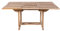 SAM Teak-Holz Gartentisch, Balkontisch Madera, 120-170 x 120 cm, massiver ausziehbarer Holztisch für Ihren Balkon oder Garten, Braun