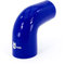 Bonrath Durite Silicone réducteur coudé 90 degré - Longueur: 50mm - Ø80>70mm, Blue