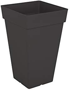 Pot Capri CARRÉ Haut 50CM Anthracite