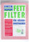 COLLO COLLO 614 Fettfilter Flauschfilter, flammhemmend gem. VDE DIN. Schwere Qualität, jedoch volume
