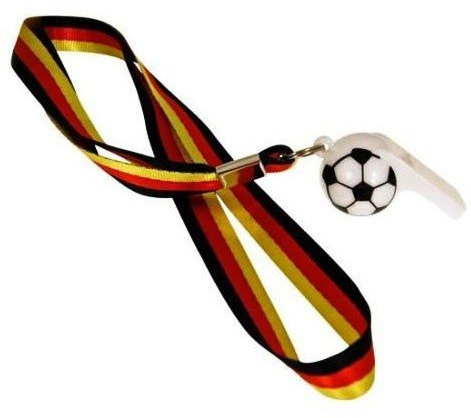 Lanyard + Trillerpfeife Deutschland zur WM 2014