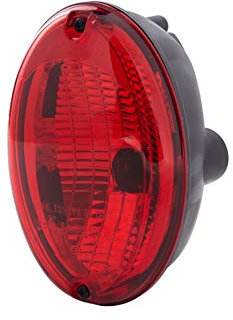 HELLA 2SB 343 130-021 Heckleuchte - Agroluna - Glühlampe - 24/12V - Anbau/Einbau/geschraubt - Lichtscheibenfarbe: rot - Stecker: Schutz-Kontakt-Stecker - rechts/links - Menge: 1