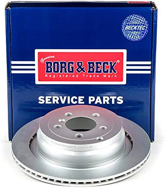 Borg & Beck BBD5822S Brake Disc Single To Fit Landrover R/Rover 3 0 TD6 06-