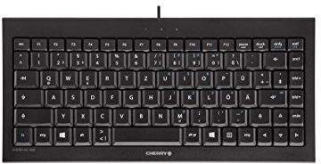 Cherry KC 4000 - Tastatur - USB - Layout für Großbritannien - Schwarz