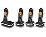 BT BT7610 QUAD Cordless Phone with Answering Machine (Hands Free Functionality)