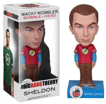 FunKo Big Bang Theory Sheldon Cooper Bobble Head Flash T Shirt