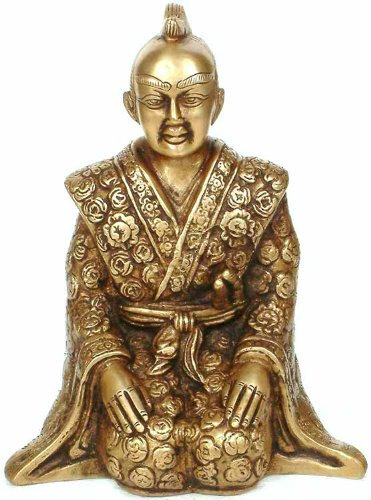 Exotic India Samurai – Messing Statue