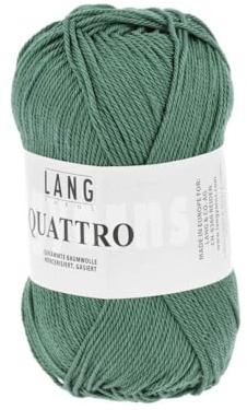 Lang Yarns Quattro 0018 tannengrün