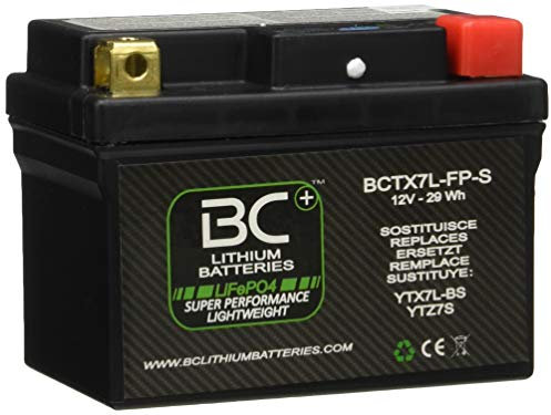 BC Lithium Batteries BCTX7L-FP Batteria Moto al Litio LiFePO4